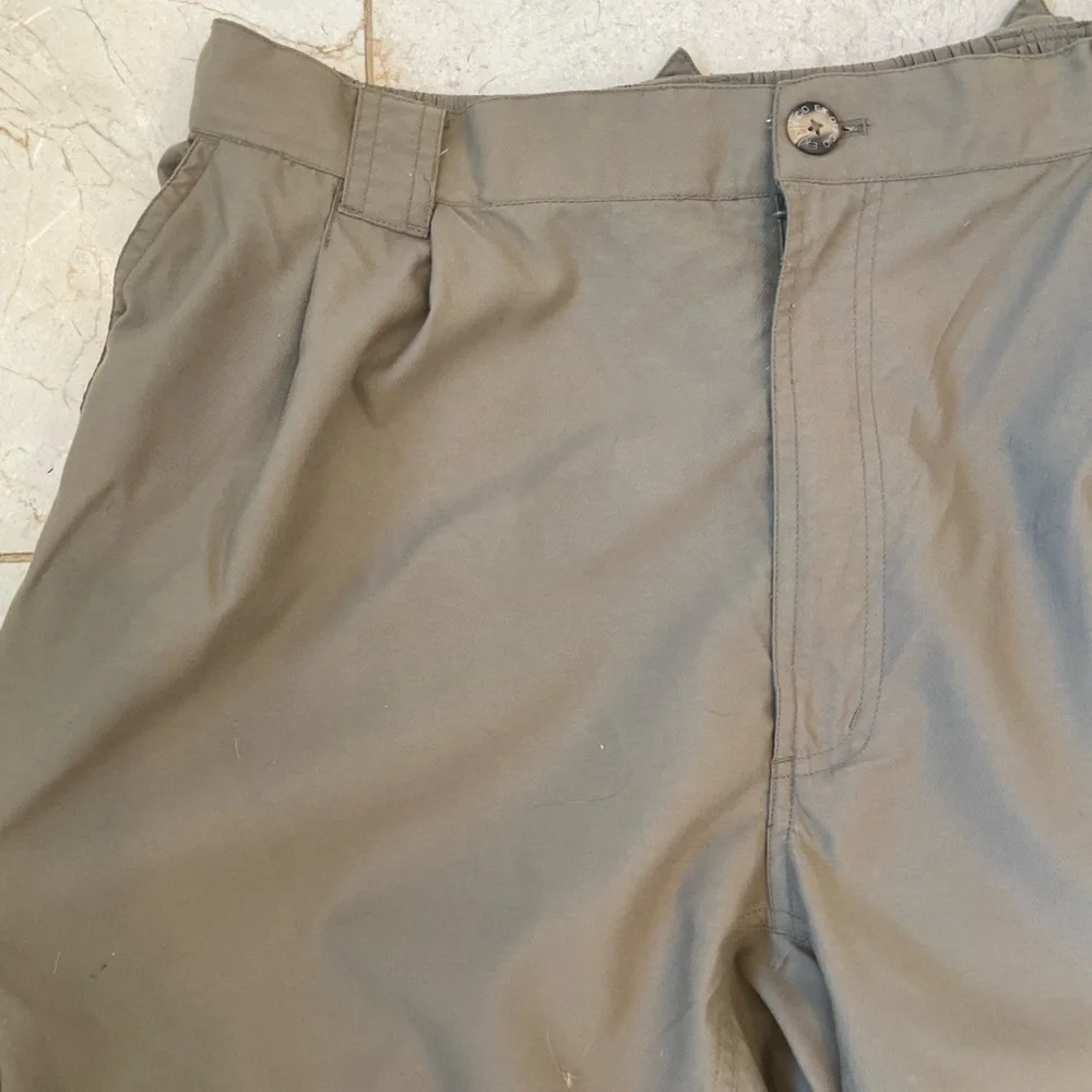 Exofficio Convertible Cargo Pants Men XL Tan Outdoors Hiking Fishing 32" Inseam - Picture 4 of 13